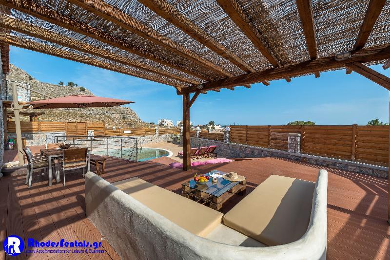 Lindos Seastone Villas Lartos Exterior photo